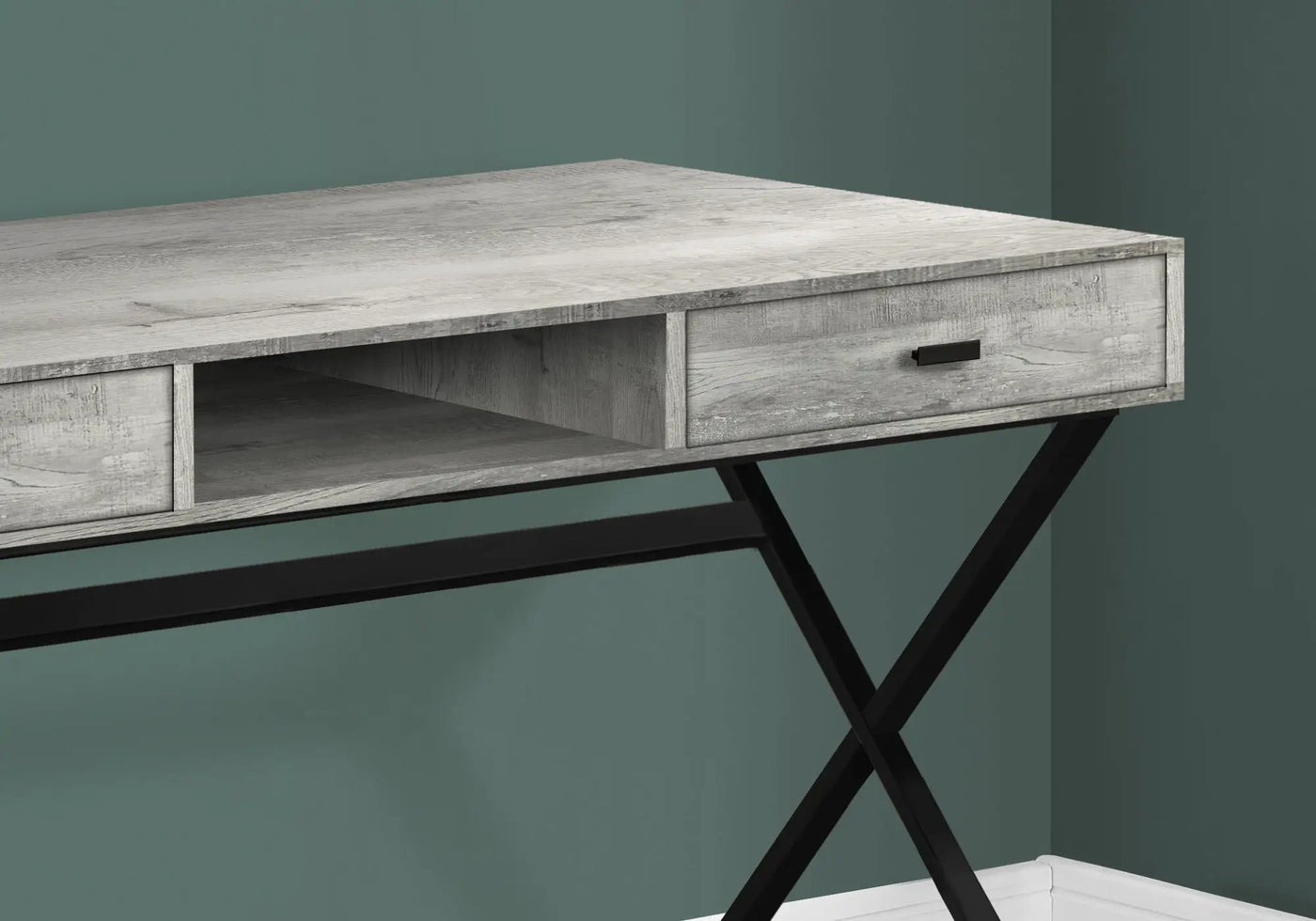Computer Desk for Home Office with Storage Drawers by HouseOfZazla