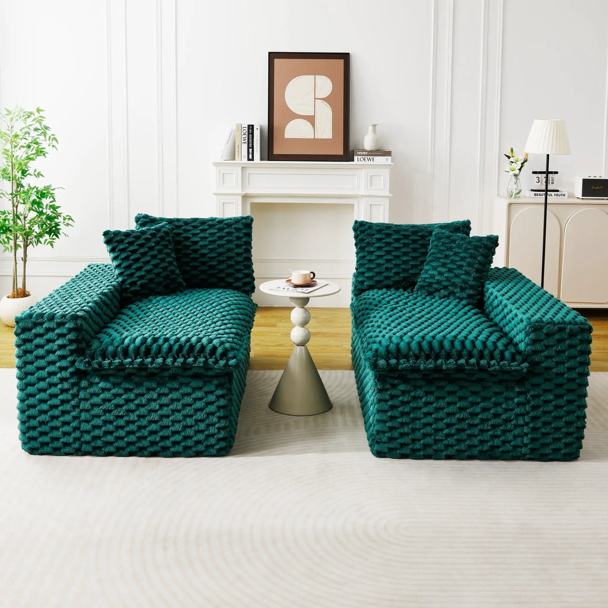 Multifunctional Sofa, Side-By-Side Or Facing Each Other by HouseOfZazla