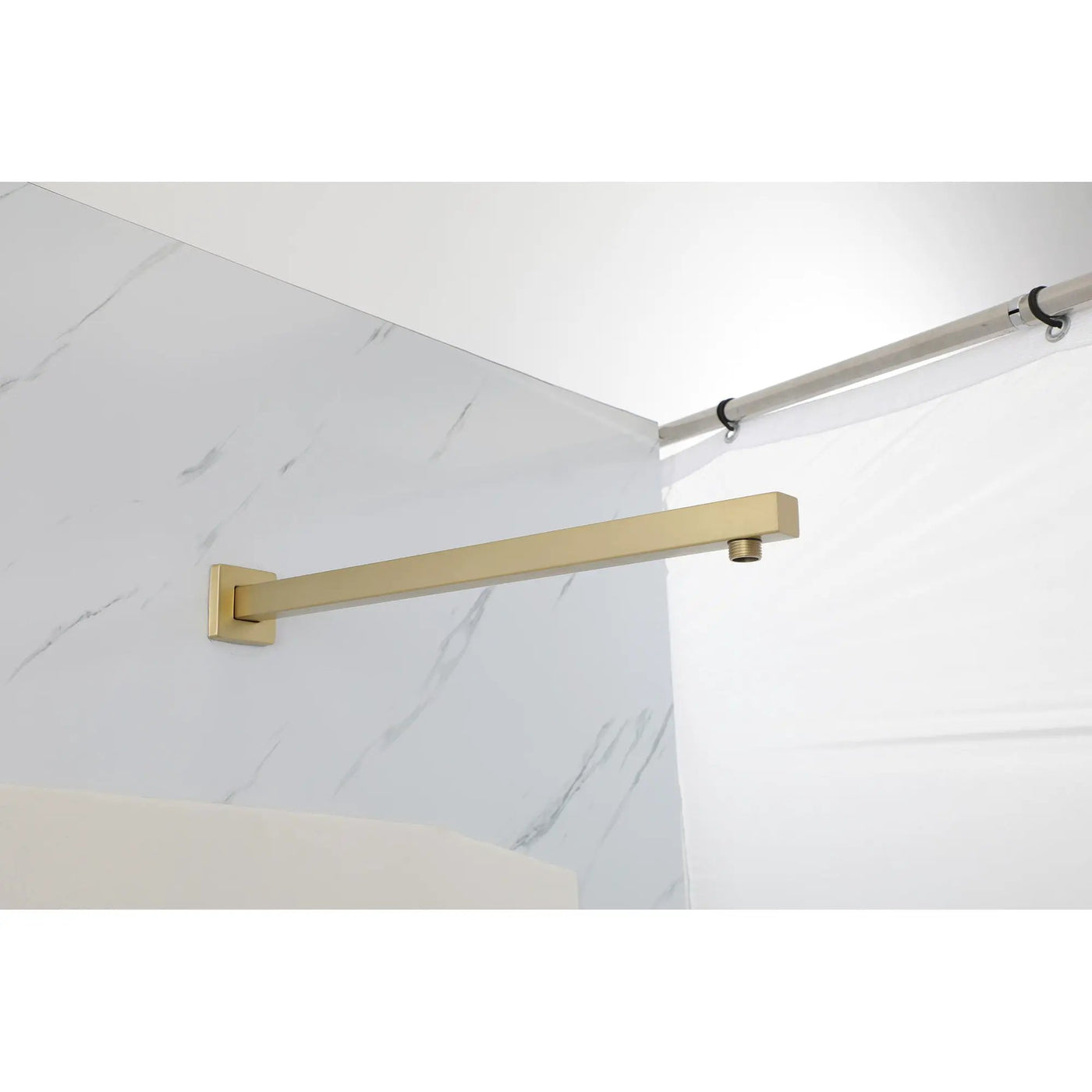 Wall Mounted Shower Arm With Flange by HouseOfZazla
