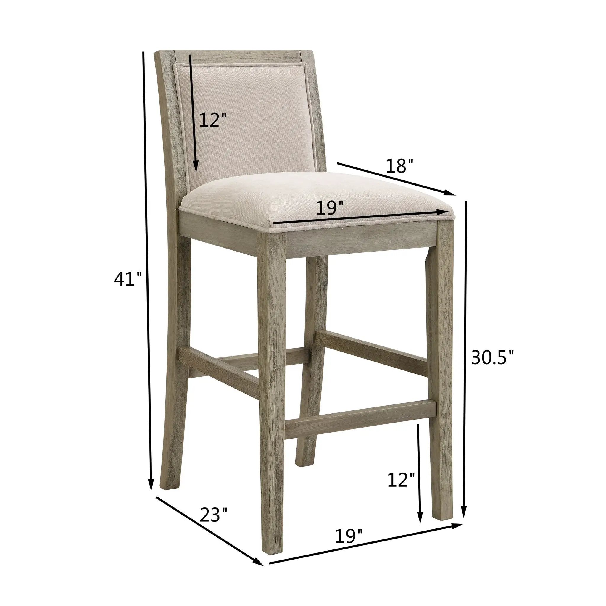 Upholstered Barstools (Set of 2) by HouseOfZazla