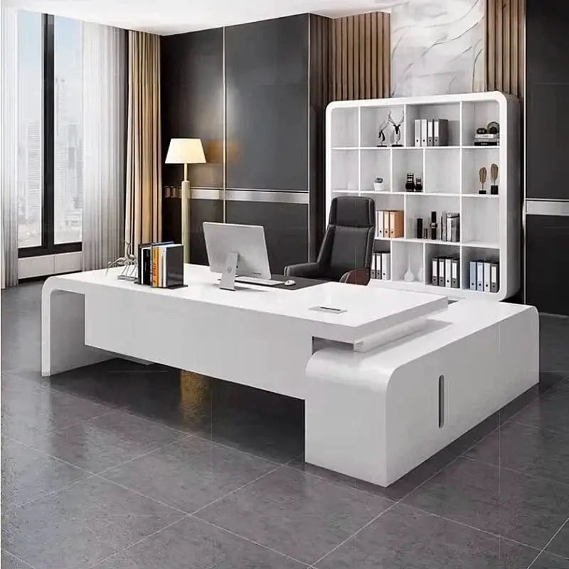 Halcyon · L-Shaped Executive Desk by Arc Grove