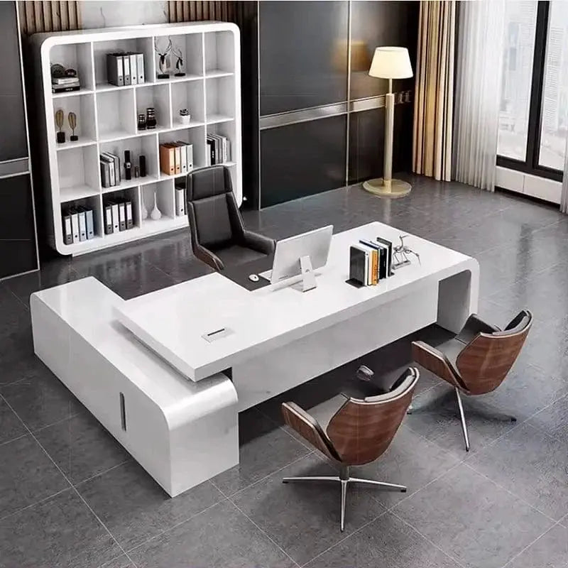 Halcyon · L-Shaped Executive Desk by Arc Grove