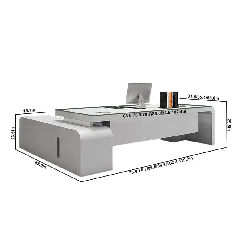 Halcyon · L-Shaped Executive Desk by Arc Grove