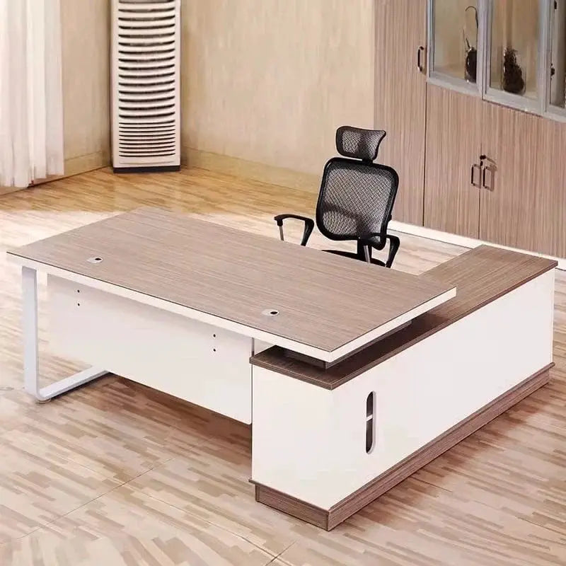 Halley · Modern L-Shaped Desk by Arc Grove