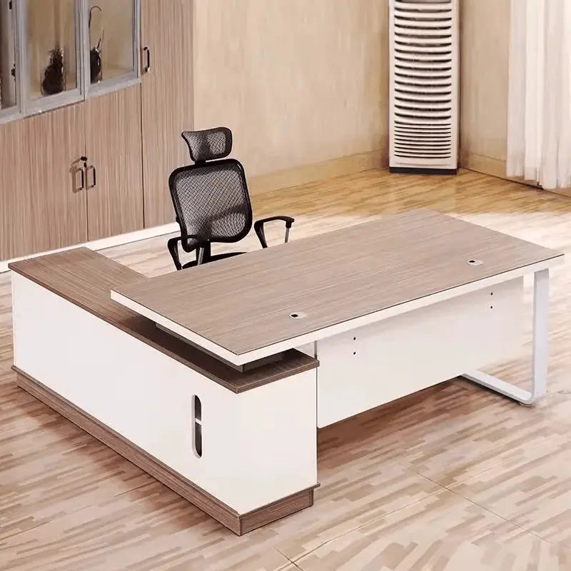 Halley · Modern L-Shaped Desk by Arc Grove