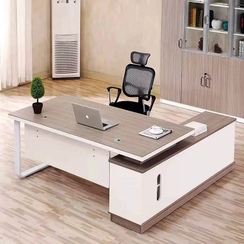 Halley · Modern L-Shaped Desk by Arc Grove