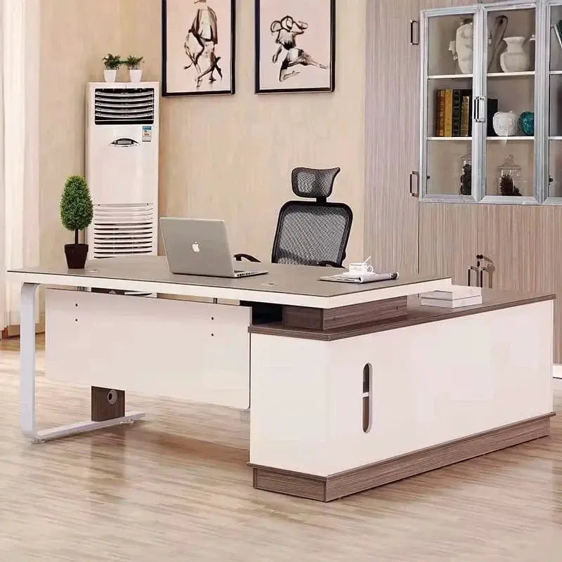 Halley · Modern L-Shaped Desk by Arc Grove
