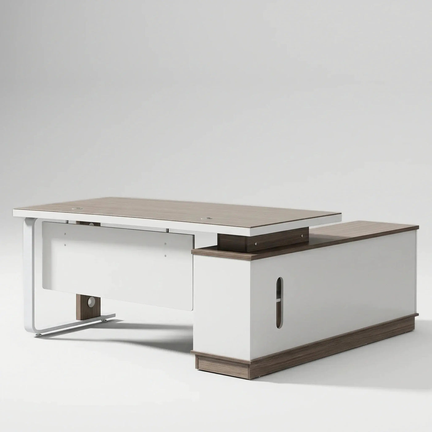 Halley · Modern L-Shaped Desk by Arc Grove