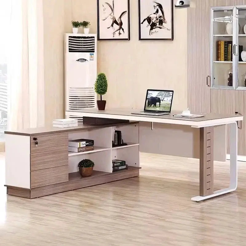Halley · Modern L-Shaped Desk by Arc Grove