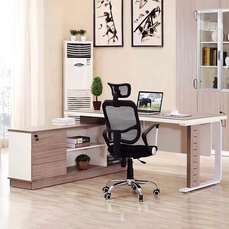 Halley · Modern L-Shaped Desk by Arc Grove