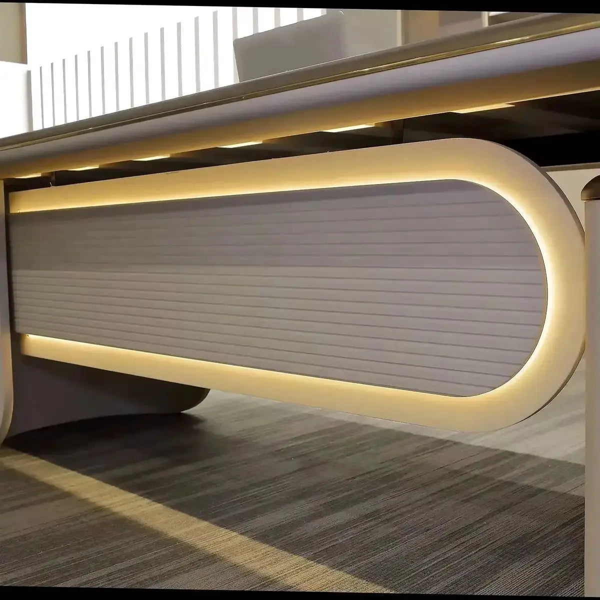 Secord · Modern L-Shaped Executive Desk by Arc Grove
