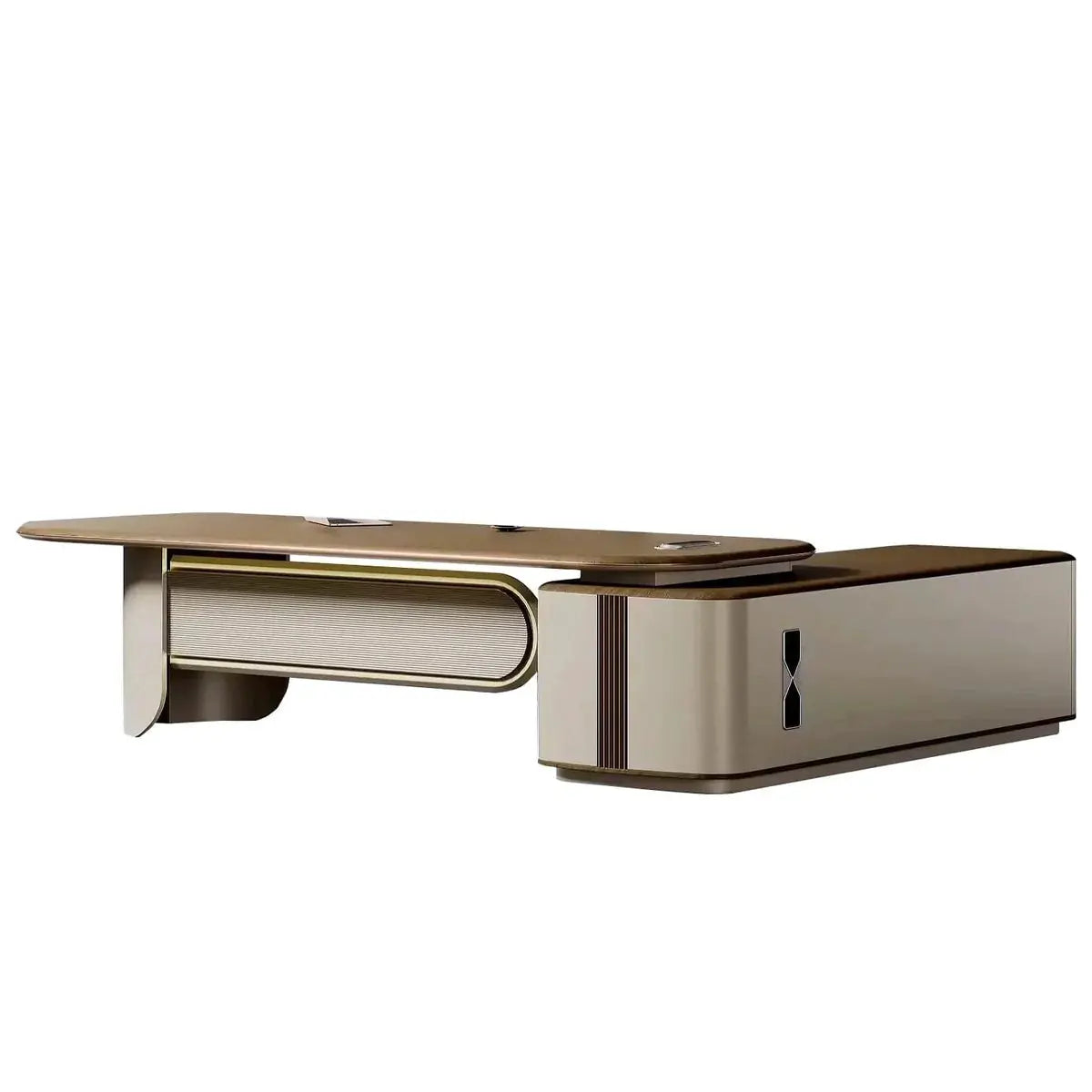Secord · Modern L-Shaped Executive Desk by Arc Grove