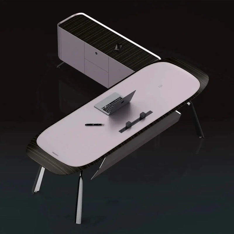 Intego · Executive Desk w/ Mobile Storage by Arc Grove