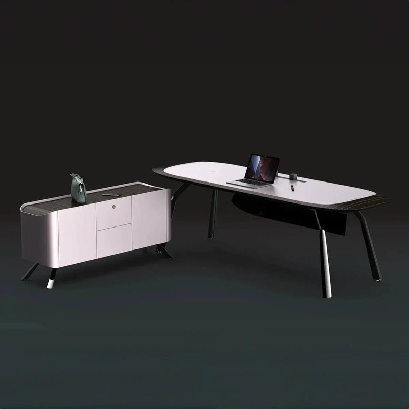 Intego · Executive Desk w/ Mobile Storage by Arc Grove