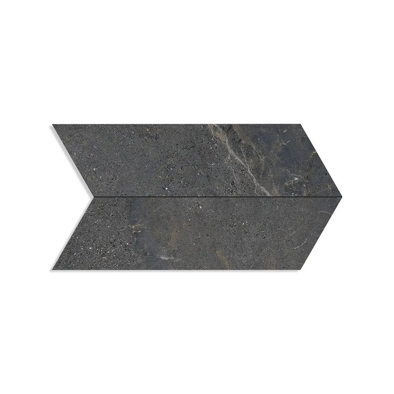 Dark Matte Porcelain Tiles 5 45/64x19 1/2 by Stonetiledepot