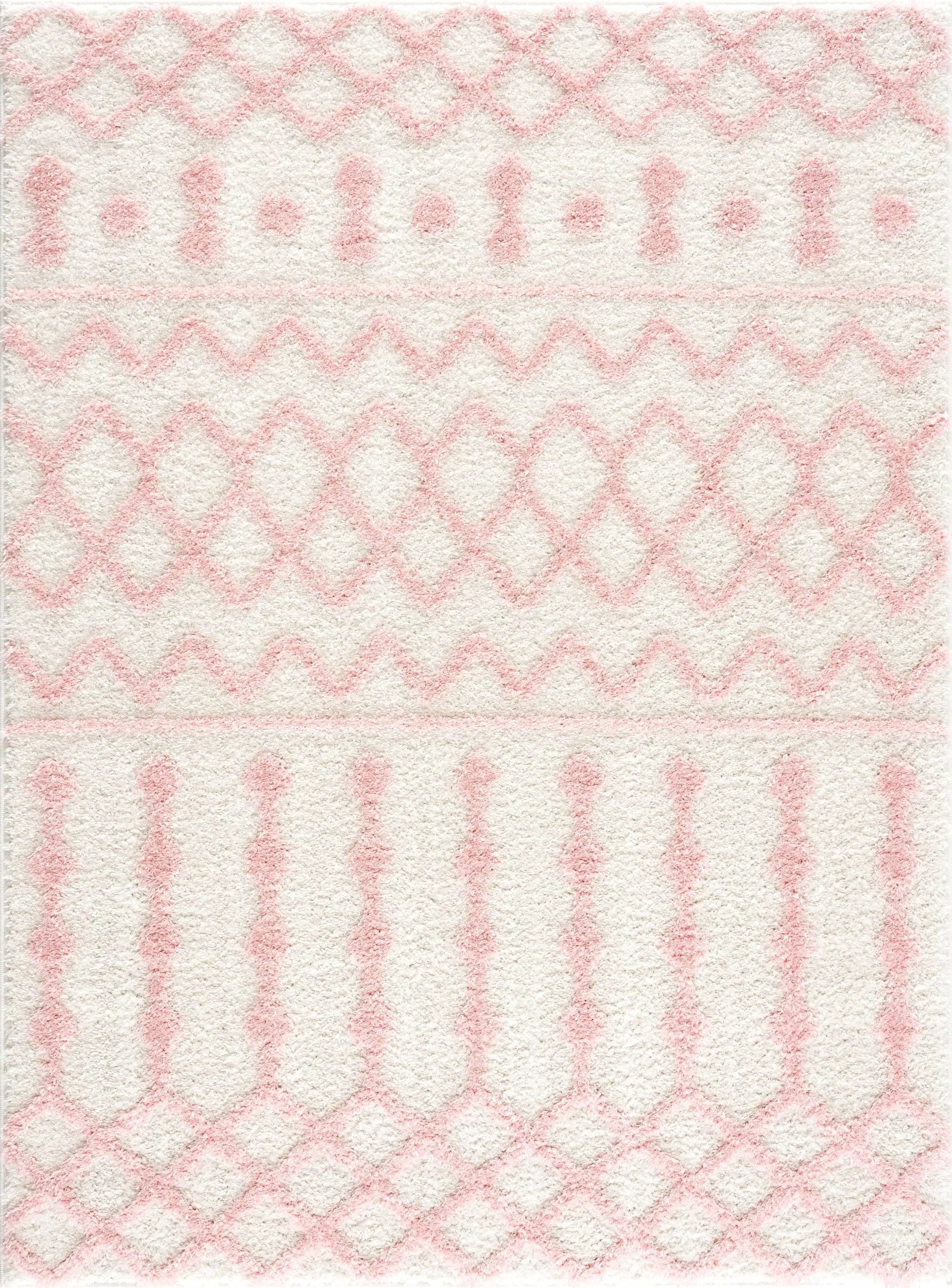 Darva Pink Plush Area Carpet by Boutique Rugs