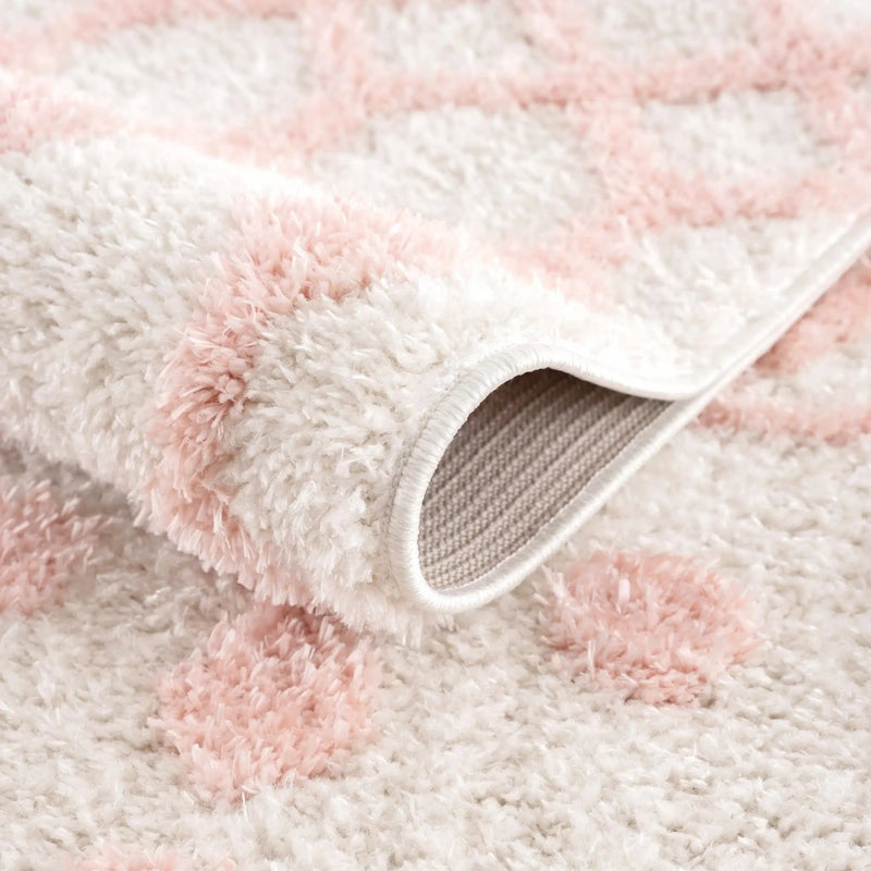 Darva Pink Plush Area Carpet by Boutique Rugs