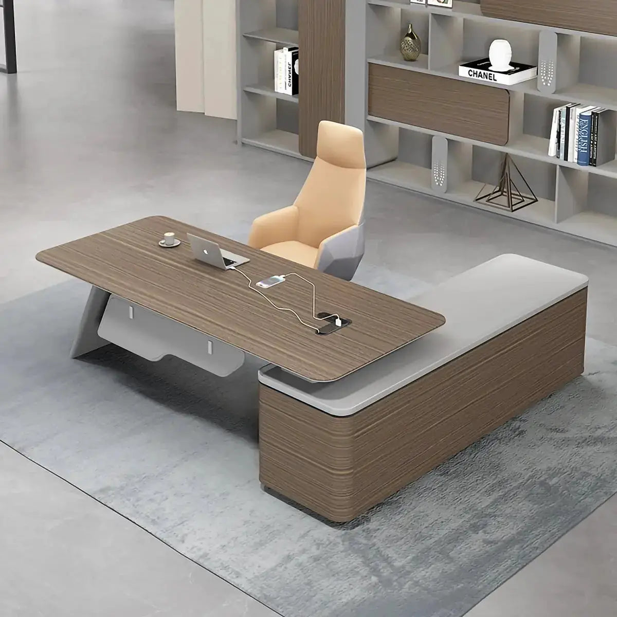 Aldiss · Modern Executive L-Shaped Desk by Arc Grove
