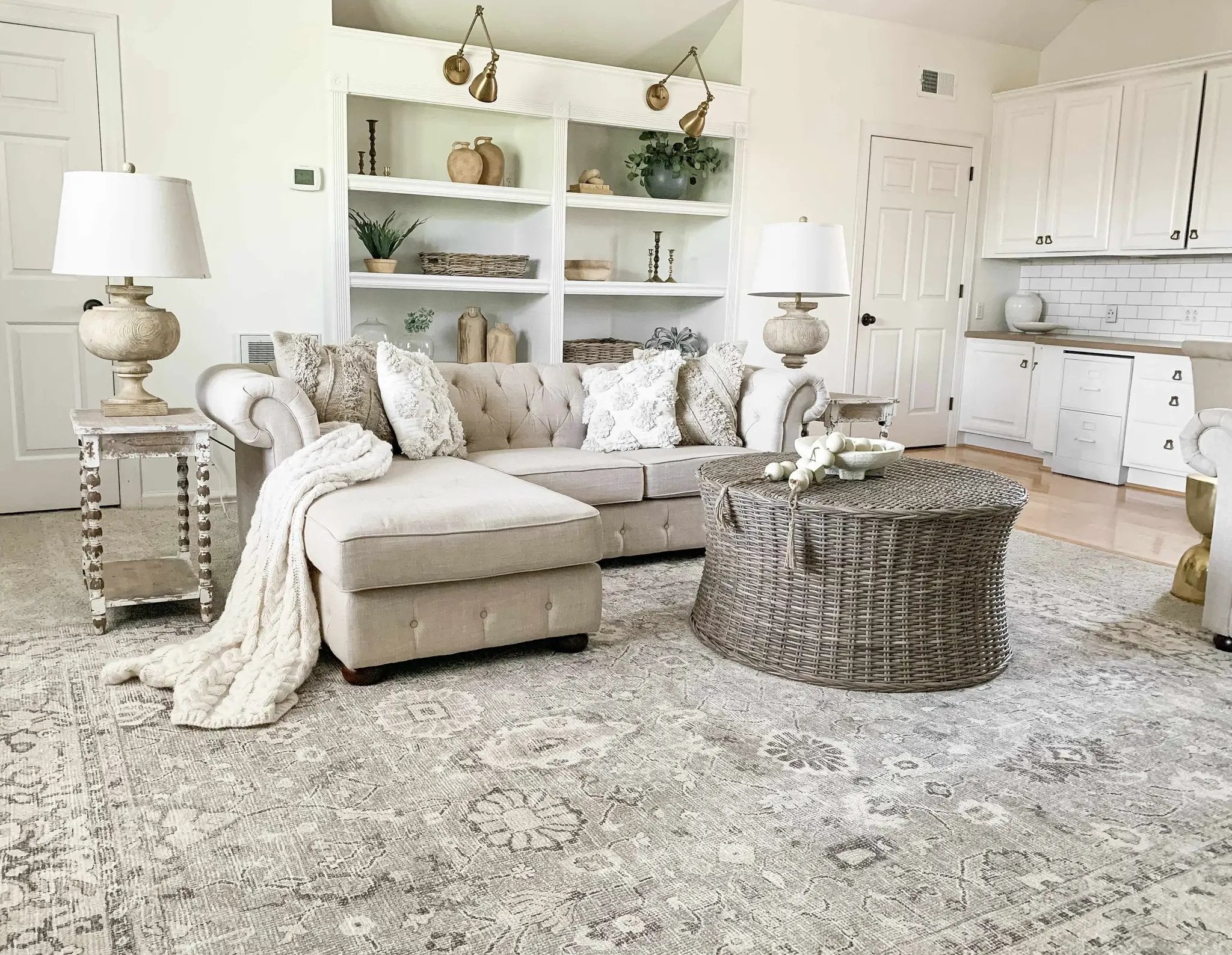 Davina Machine Woven Becki Owens x LIVABLISS BOCC-2300 Area Rug by Boutique Rugs