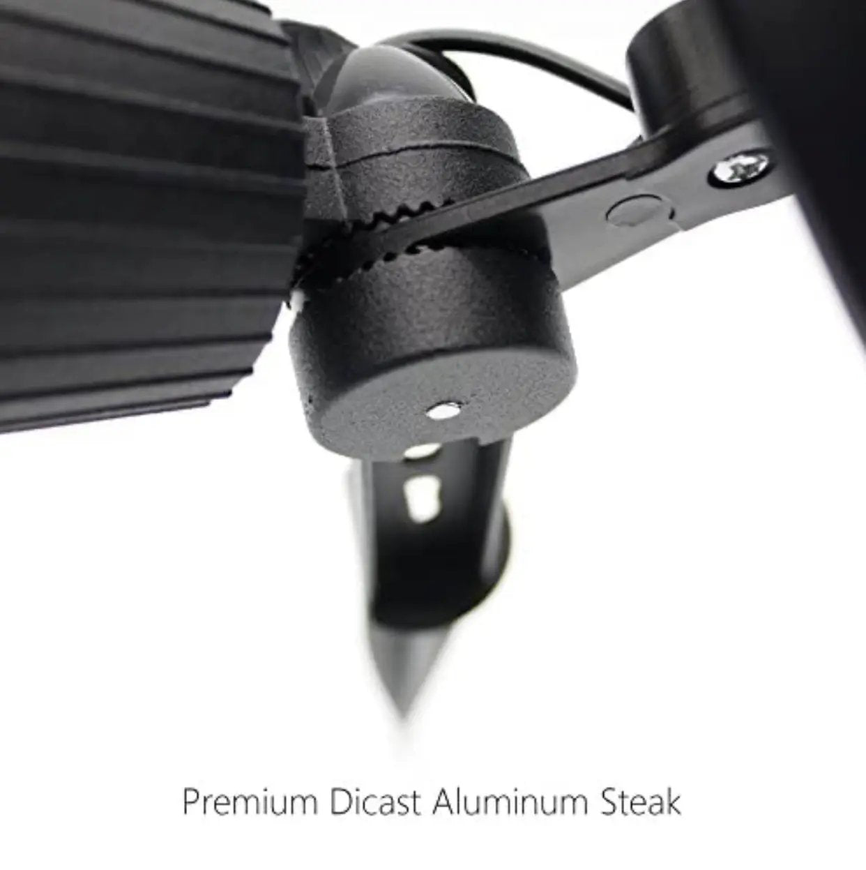 Davinci Solar Spotlights - Premium Aluminum Outdoor Spot Light for Landscape Wall, or Garden Lighting - Bright Warm White LED, Solar Powered, Wireless (2 pack) by Outdoor Solar Outlet