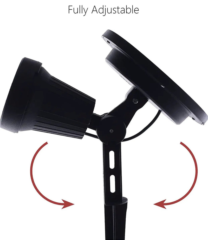 Davinci Solar Spotlights - Premium Aluminum Outdoor Spot Light for Landscape Wall, or Garden Lighting - Bright Warm White LED, Solar Powered, Wireless (2 pack) by Outdoor Solar Outlet