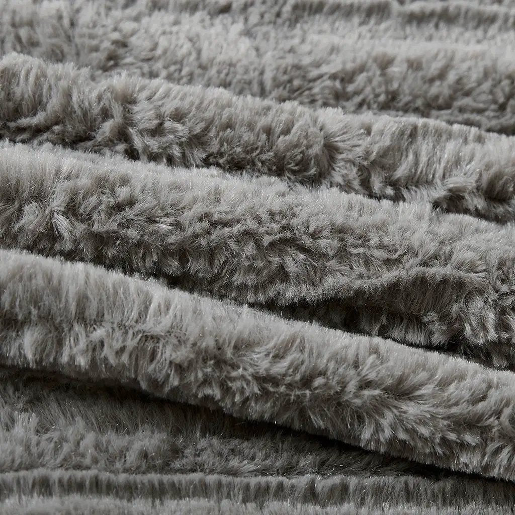 Full/Queen Fur Down Alternative Comforter Mini Set by HouseOfZazla
