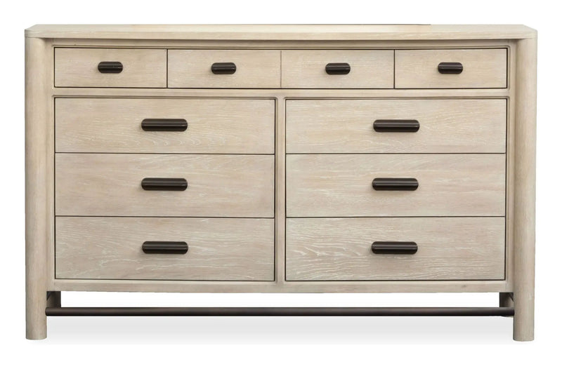 Sunset Cove - Drawer Dresser With Metal Stretchers by Unique Piece Furniture