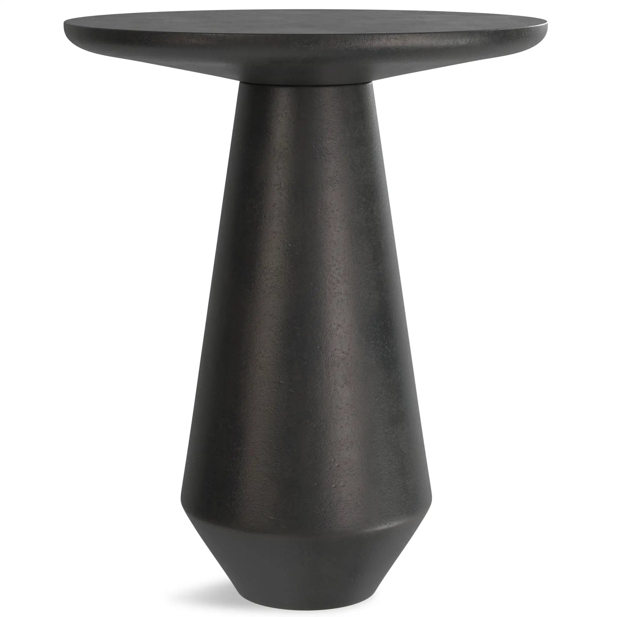 Gloria - Cast Aluminum Side Table - Black by Unique Piece Furniture