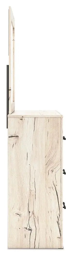 Lawroy - Dresser And Mirror - Light Natural by Unique Piece Furniture