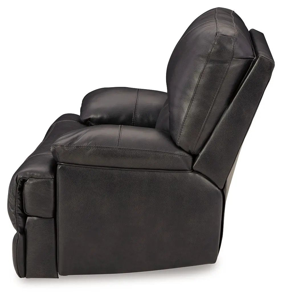 Mountainous - Power Recliner With Adj Headrest - Eclipse by Unique Piece Furniture