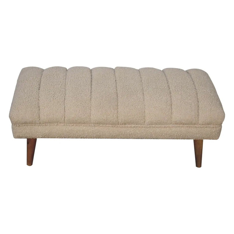 Puffer Bench - Beige by HouseOfZazla