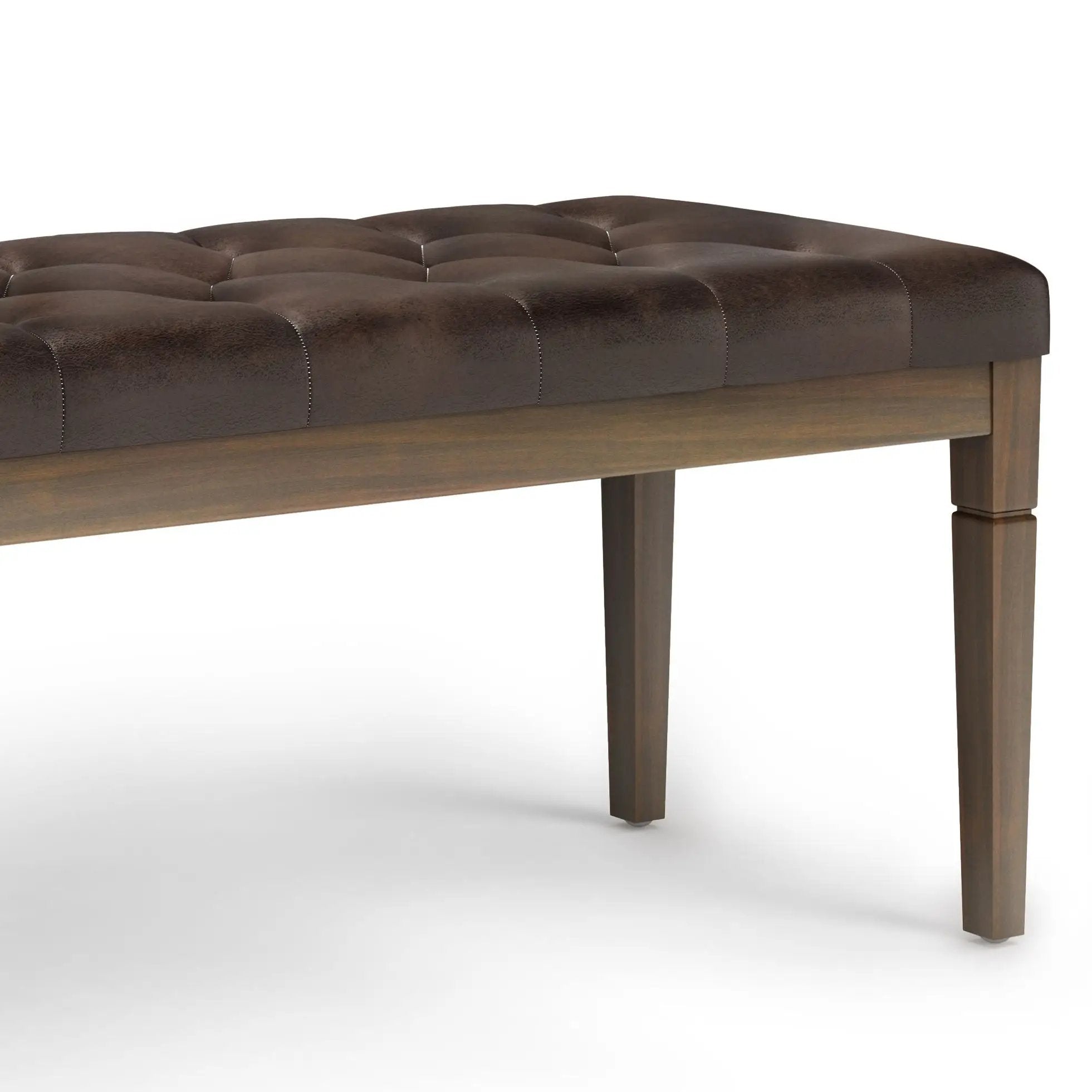 Waverly - Upholstered Tufted Ottoman Bench by HouseOfZazla