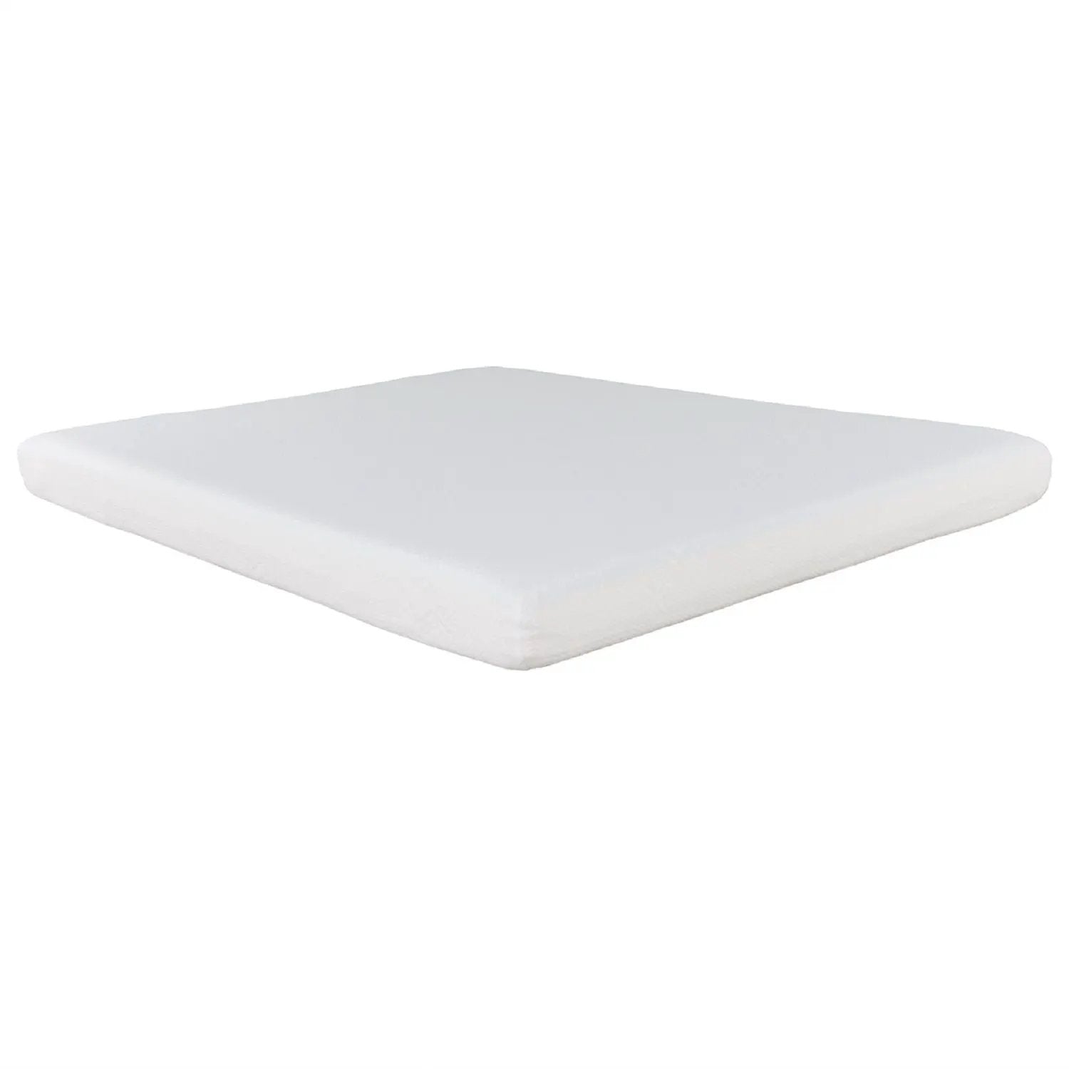 6" Firm Gel Memory Foam Mattress With Cooling Technology - White - Full by HouseOfZazla