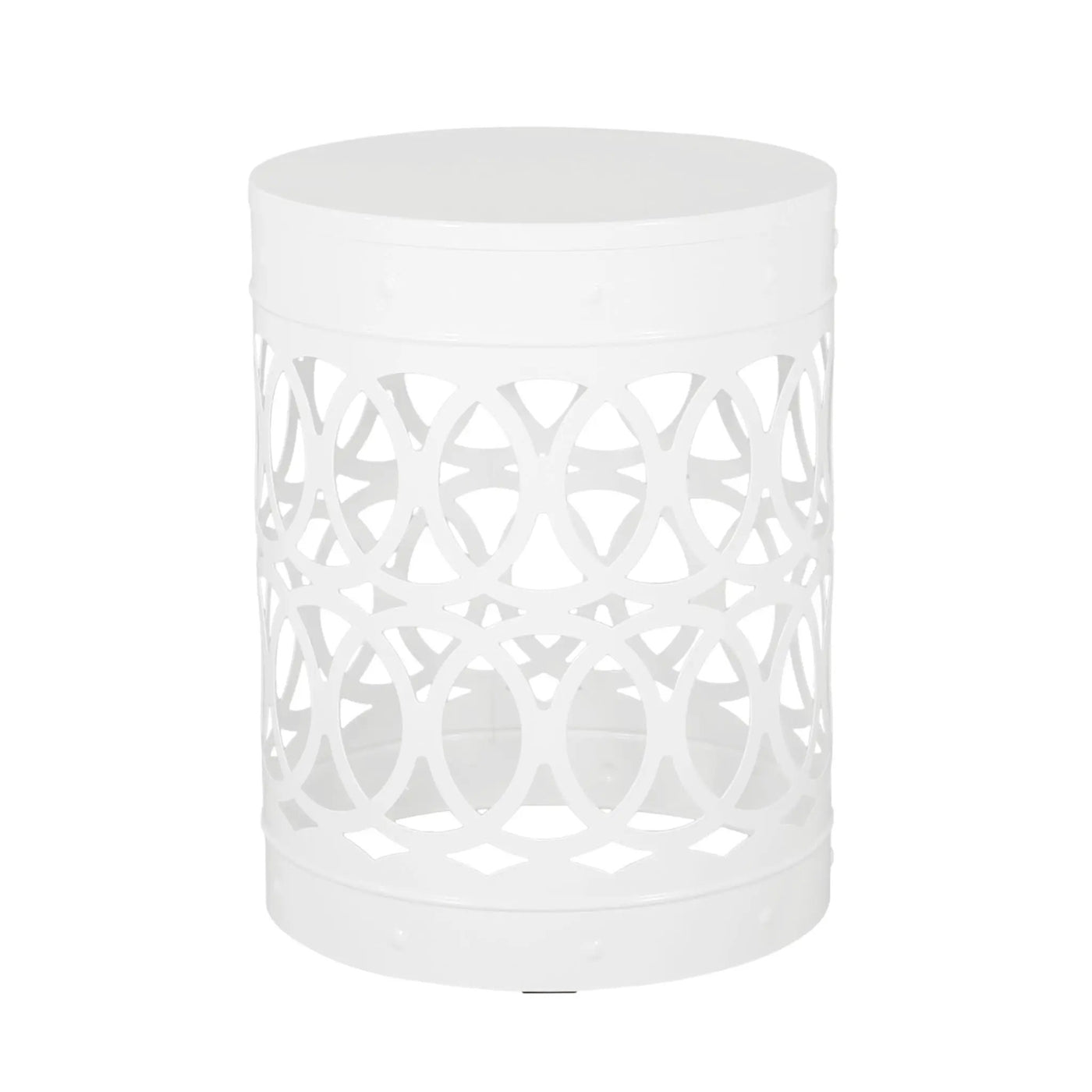 Outdoor Metal Side Table Set of 2 by HouseOfZazla