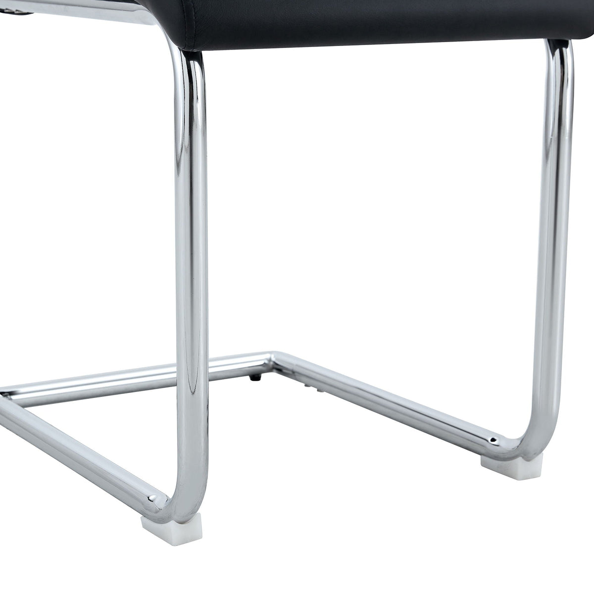 Modern Dining Chairs with High Backrest and Sturdy Legs - Black or White, photo 14 of 14