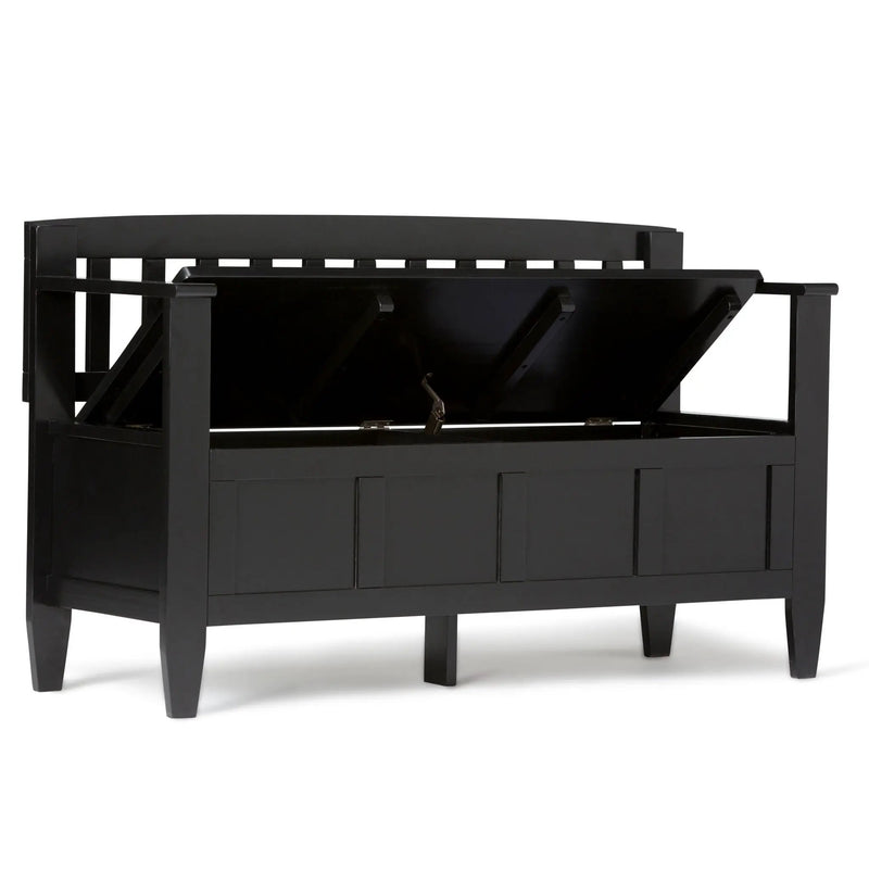 Brooklyn - Handcrafted Entryway Storage Bench by Unique Piece Furniture