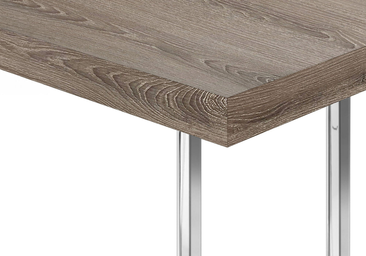 C-Shaped Accent Table with Modern Metal Base - Black, Gray, Dark Brown, Dark Gray, White, photo 19 of 20