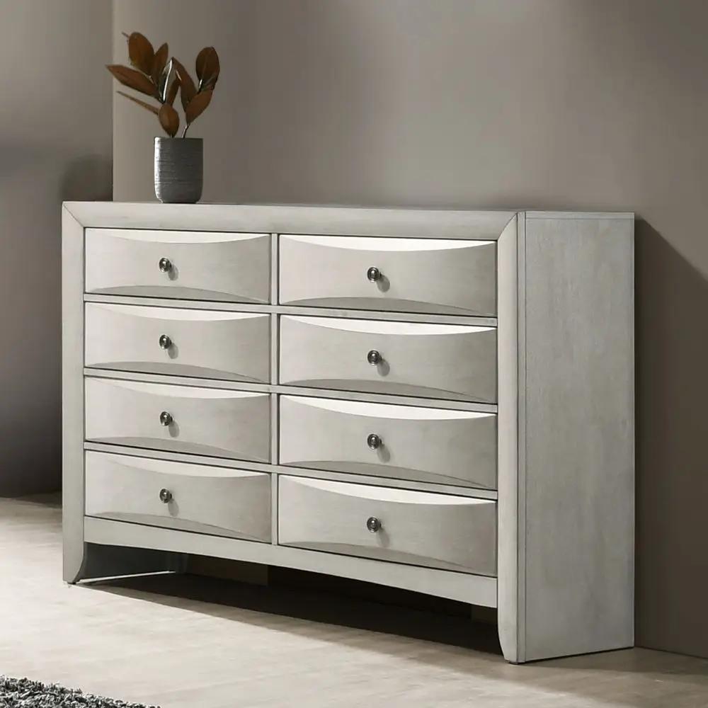 Ramondi - Dresser - Antique White by Unique Piece Furniture
