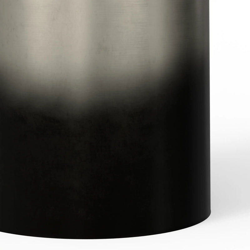 Curtis - Ombre Metal Cylinder Accent Table by HouseOfZazla