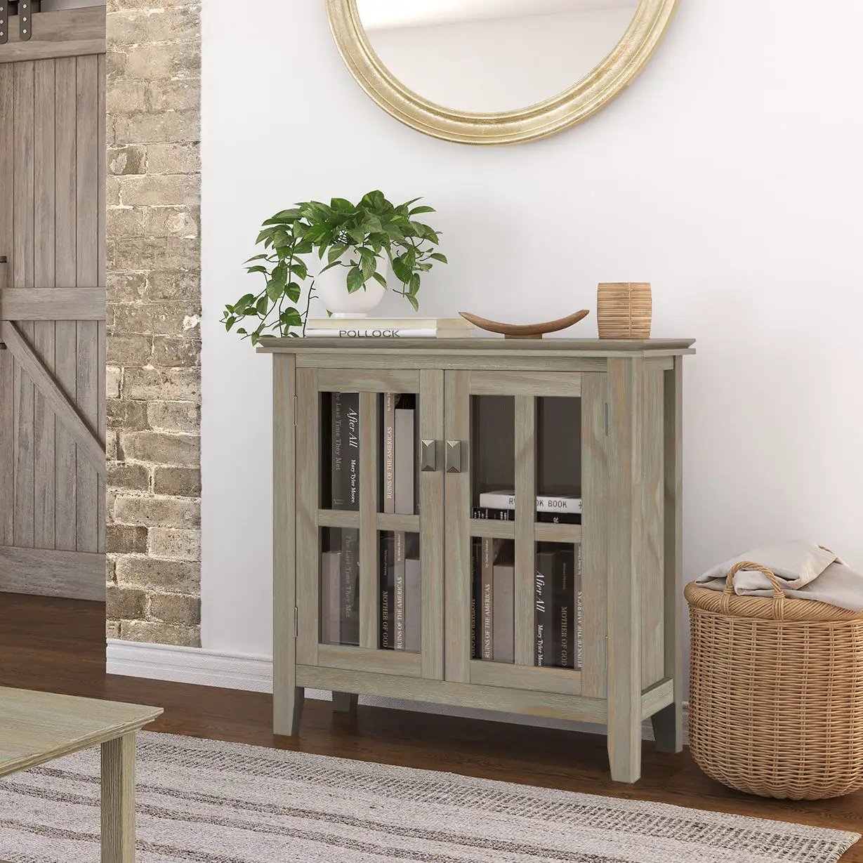 Artisan - Handcrafted Low Storage Cabinet by HouseOfZazla