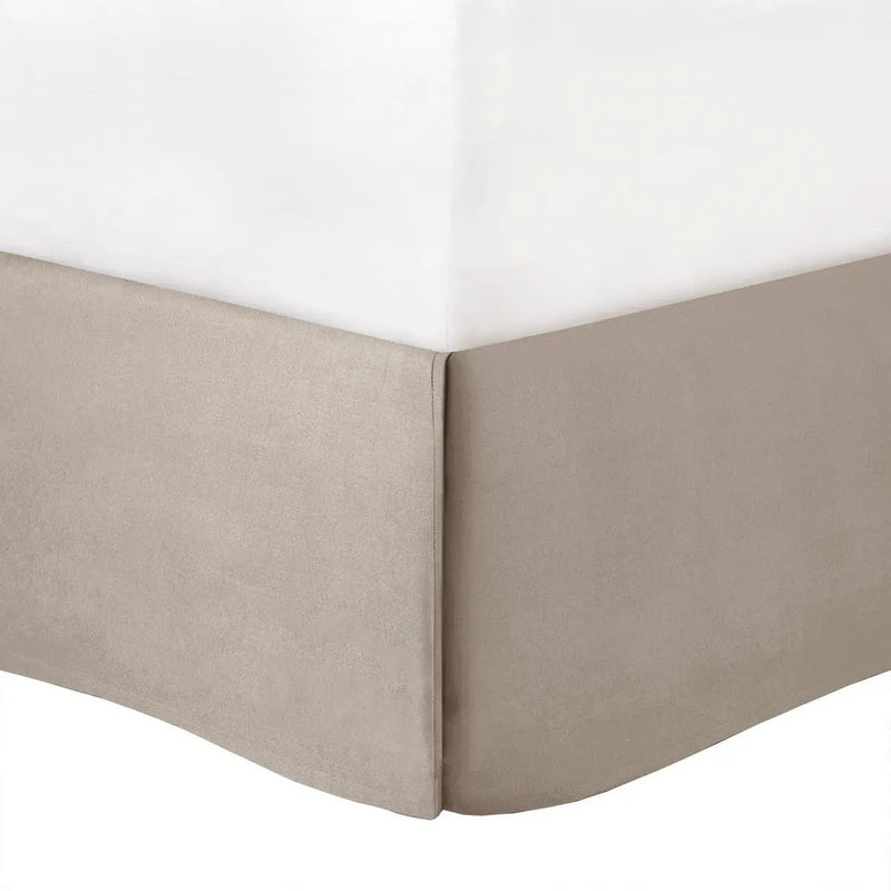 7 Piece Tufted Comforter Set Taupe King by HouseOfZazla
