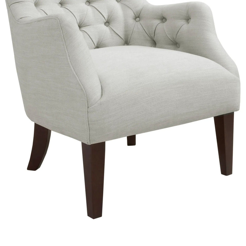 Hannah - Button Tufted Wing Chair by HouseOfZazla