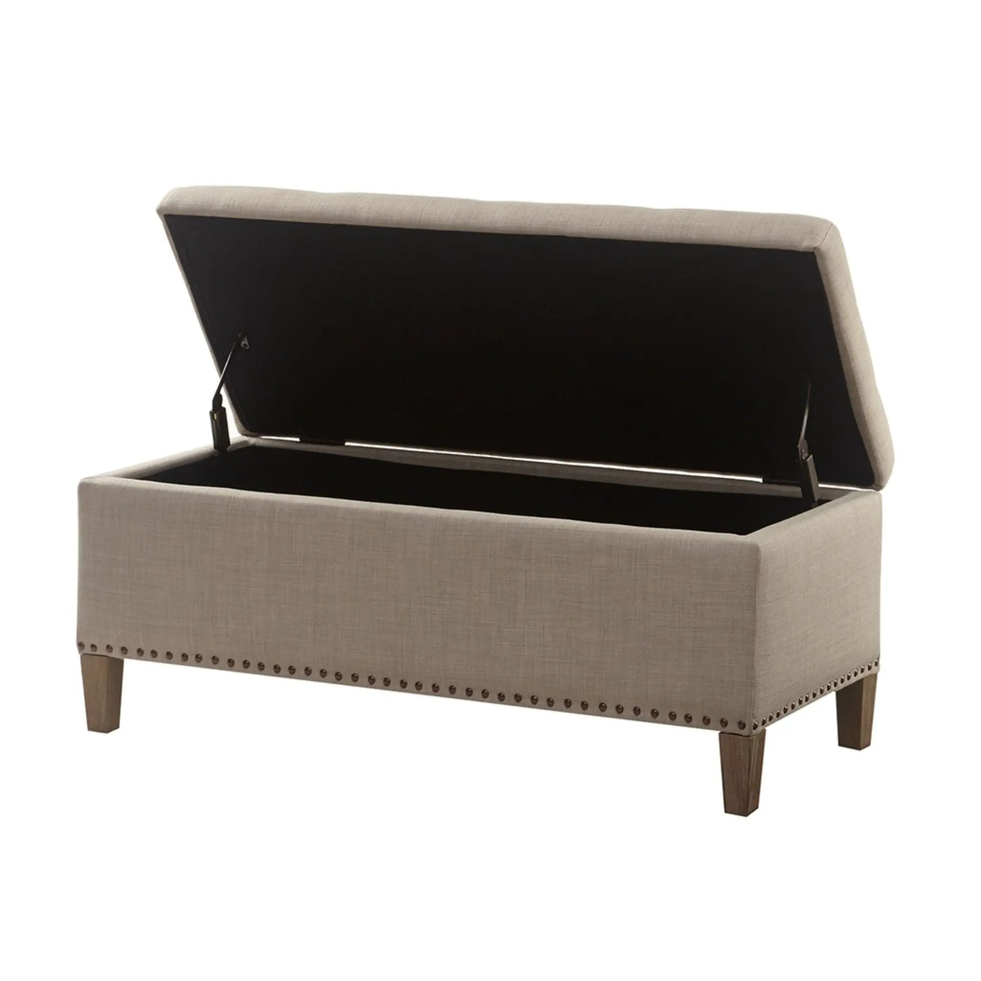 Modern Tufted Top Soft Close Storage Bench by HouseOfZazla