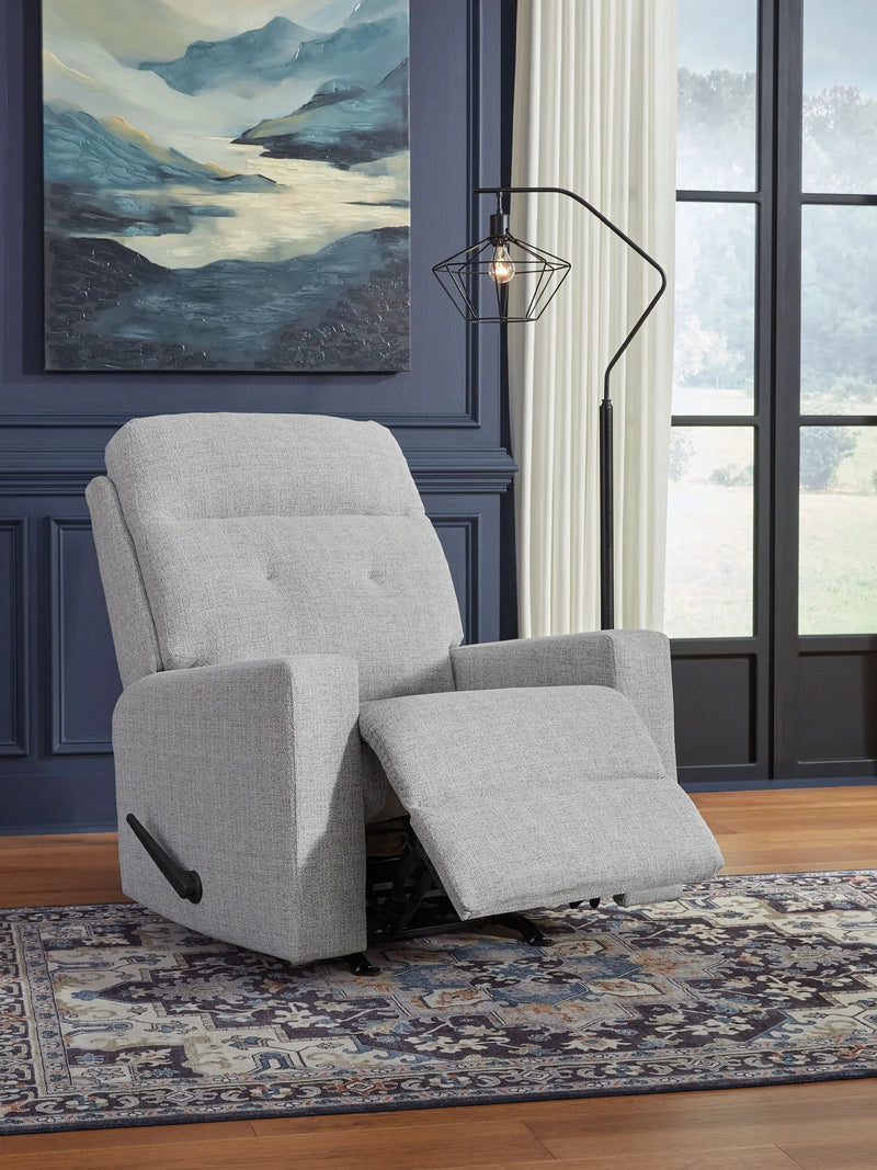 Skillins - Rocker Recliner - Stone by Unique Piece Furniture