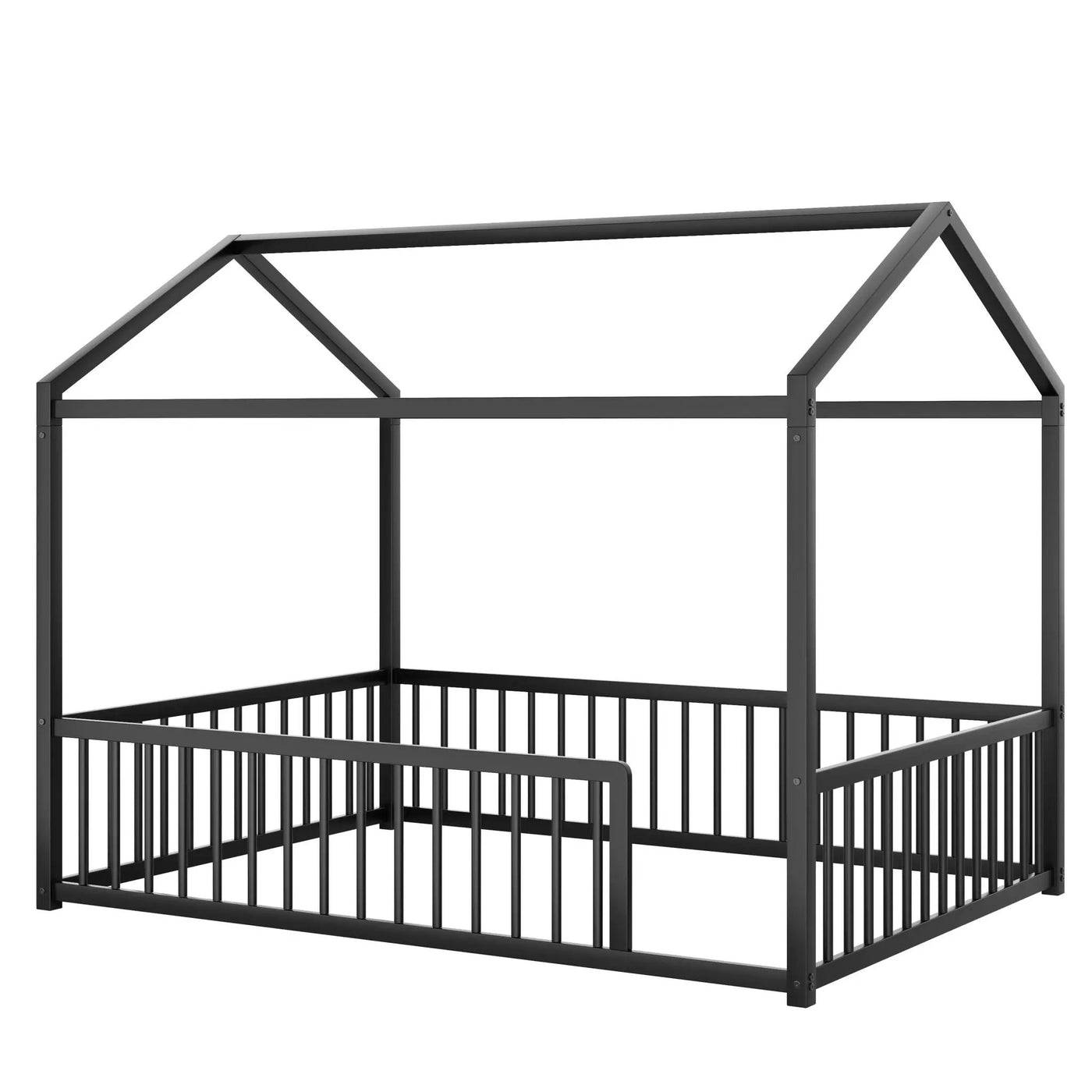 Montessori Floor Bed Frame With House Shape by HouseOfZazla