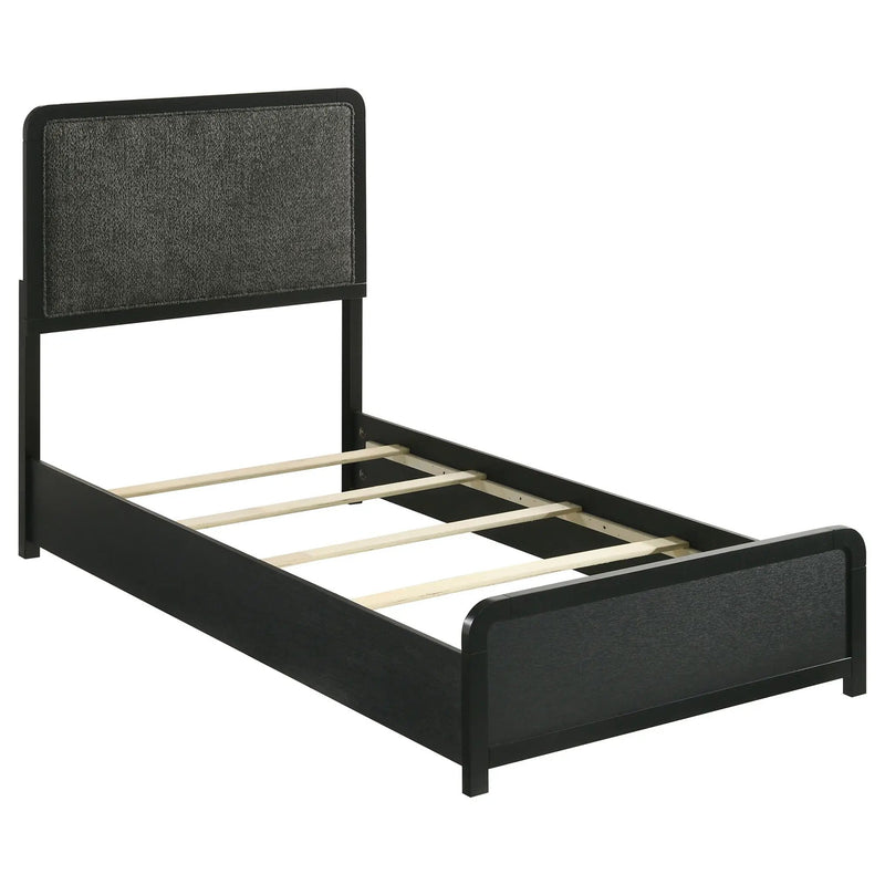 Cavelle 5-piece Twin Bedroom Set Black by Unique Piece Furniture