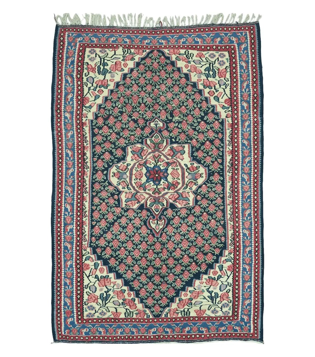 4' X 6' Vintage Handmade Turkish Flat weave Rug Tribal by Jewel Rugs