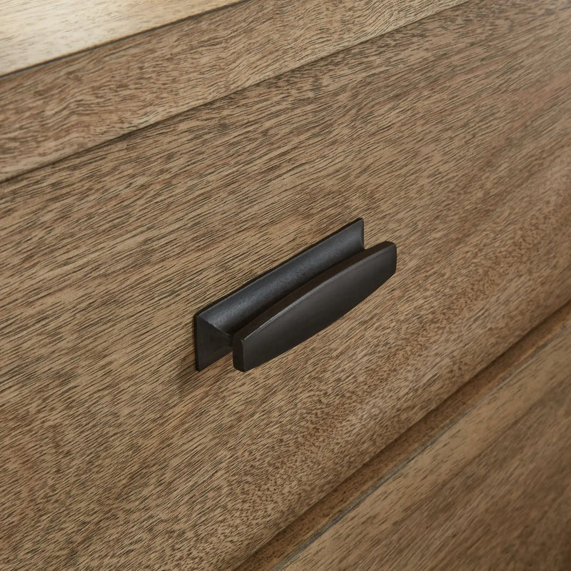 Tomtyn - Five Drawer Chest - Light Brown by Unique Piece Furniture