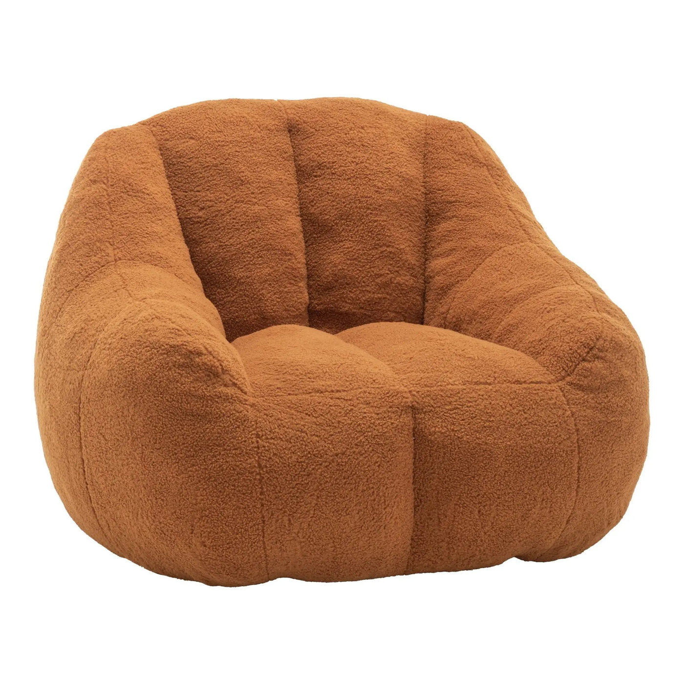 Comfy Bean Bag Chair With Memory Foam Filler, Tufted Soft by HouseOfZazla