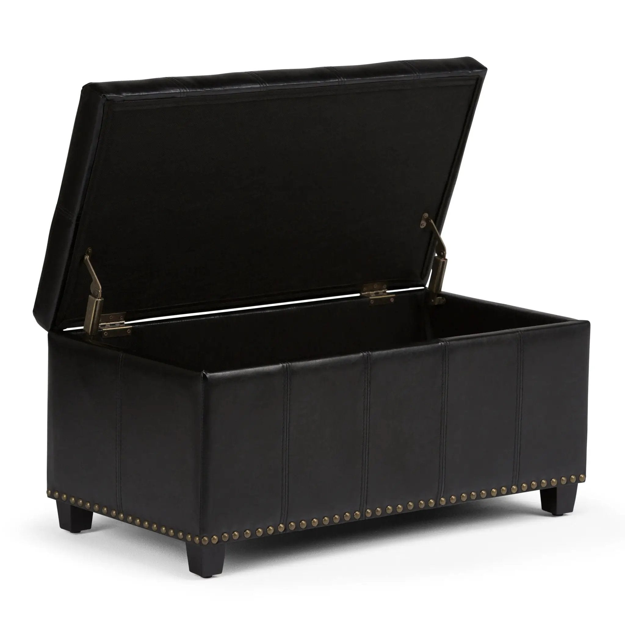 Amelia - Transitional Storage Ottoman Bench by HouseOfZazla